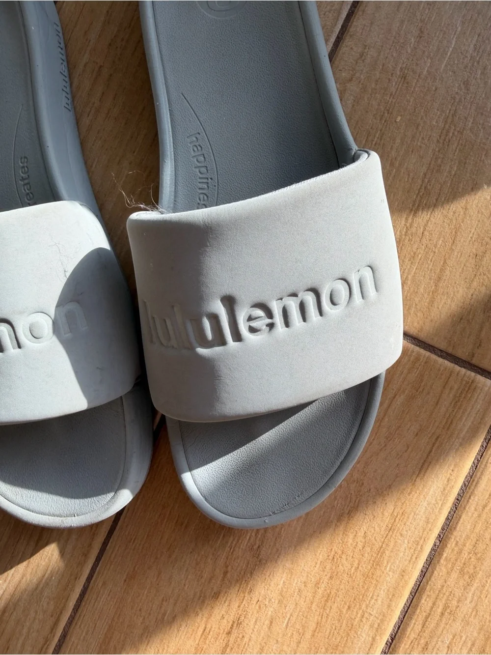 Lululemon Men’s Slide sandals in gray